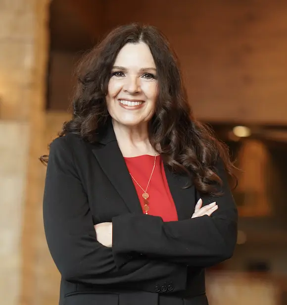 Image of Theresa Schultz, founder of Sophia's Hope Ranch